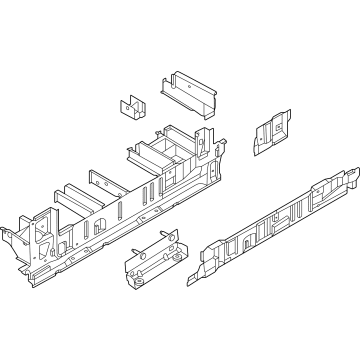 Ford NK4Z-6120041-B Step Assembly