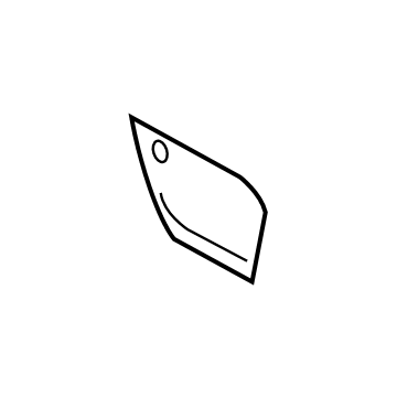 Ford CJ5Z-7811778-A Deflector, Passenger Side