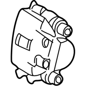 Mercury Brake Caliper - 6F2Z-2552-A