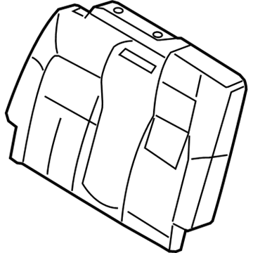 Mercury 6L2Z-7866600-CAC Seat Back Cover