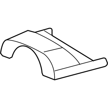 Mercury Steering Column Cover - AE5Z-3530-AG