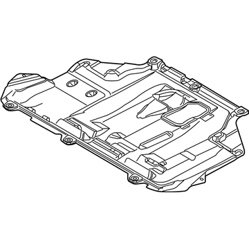 Ford AV6Z-6P013-A Under Cover, Front