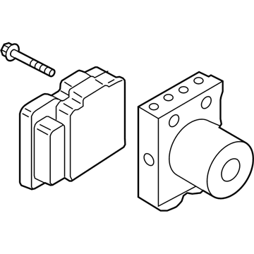 Lincoln KL1Z-2C215-A ABS Control Unit