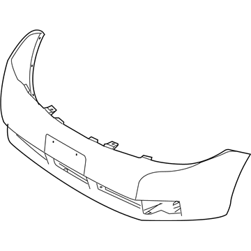 Ford 8S4Z-17D957-APTM Bumper Cover