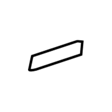 Ford 8C3Z-2520000-AB Stripe Tape, Front Passenger Side