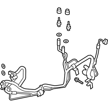 Ford Police Interceptor Utility A/C Hose - L1MZ-19A834-D