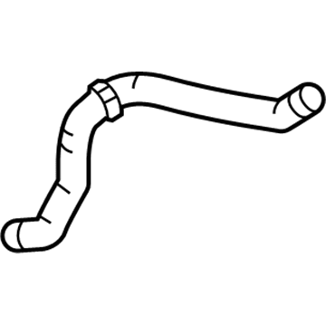 Ford DG1Z-8C289-B Reservoir Hose, Front
