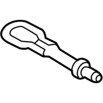 Ford EM2Z-17A954-A Tow Hook, Rear Passenger Side