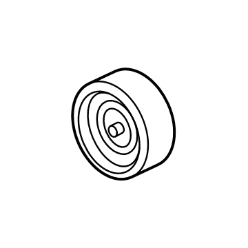 Ford LC3Z-8678-C Idler Pulley, Upper
