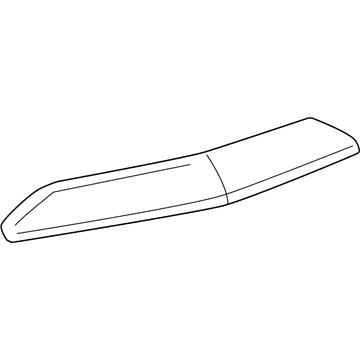 Lincoln 7L7Z-16856-BPTM Front Molding