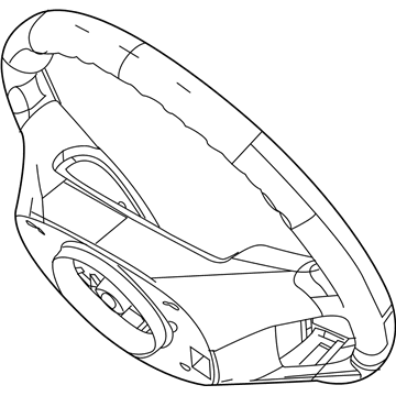 Lincoln MKZ Steering Wheel - BH6Z-3600-BB