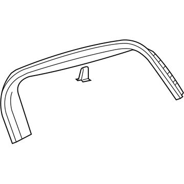 Ford BB5Z-7842410-AE Upper Trim Panel, Rear