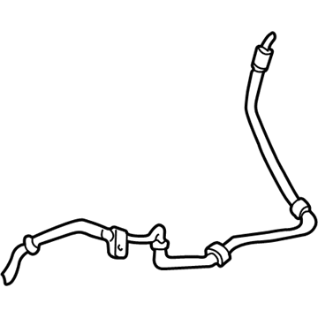 Mercury Sable Power Steering Hose - F8DZ-3A713-BB