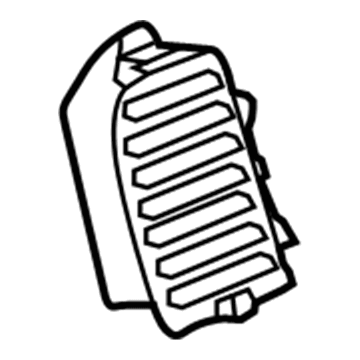 Ford FL3Z-19893-AP Louver, Black, Front Inner Driver Side