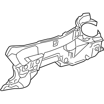 Lincoln 8L1Z-7801670-A Dash Shield