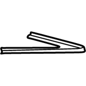 Ford YS4Z-6151884-AA Sunroof Glass Seal