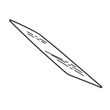 Ford 3S4Z-61500A18-AA Sunroof Glass