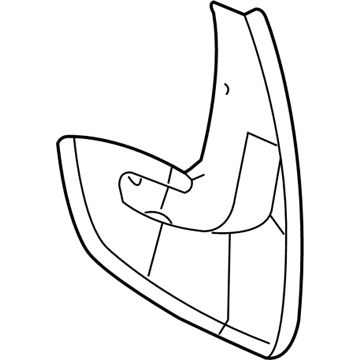 Mercury Mud Flaps - 8G1Z-16A550-B