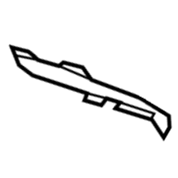 Ford GD9Z-5446808-AA Guide, Rear Passenger Side