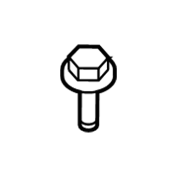 Ford -W500222-S424 Retaining Bracket Bolt