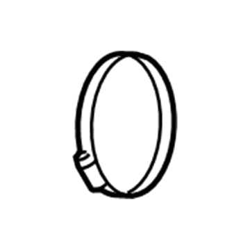 Ford 8S4Z-9C632-B Air Outlet Tube Clamp, Passenger Side