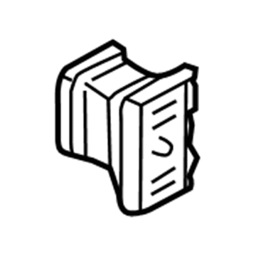 Ford HL3Z-99018B40-AA Louver, Front Driver Side