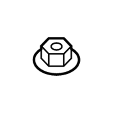 Ford -W520204-S442 Nut - Hex.