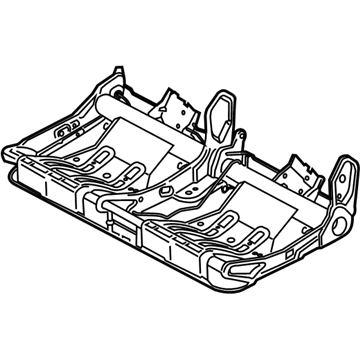 Ford CK4Z-9963161-N Seat Frame, Rear Driver Side