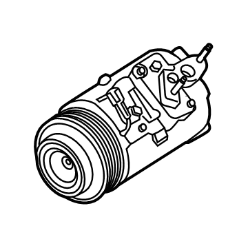 Lincoln A/C Compressor - K2GZ-19703-A