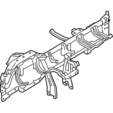 Ford DG1Z-5404545-A Reinforcement Beam