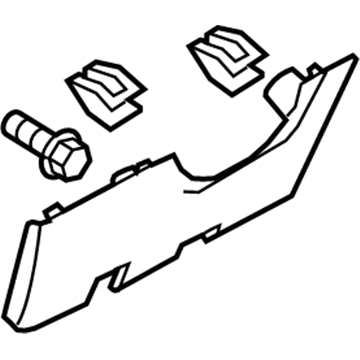 2018 Ford Taurus Steering Column Cover - HG1Z-5404459-AA