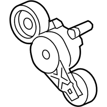Ford 3C2Z-6B209-CA Belt Tensioner
