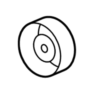 Ford 3C2Z-8678-AA Idler Pulley, Passenger Side