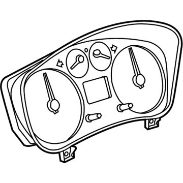 Ford Transit Connect Instrument Cluster - 9T1Z-10849-G