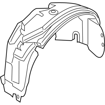 Ford HS7Z-16102-E Fender Liner