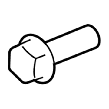 Ford -N806282-S437 Pulley Bolt