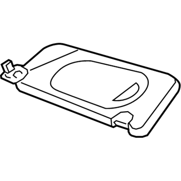 Mercury Mountaineer Sun Visor - 1L2Z7804104GAA