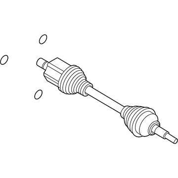 Ford Police Interceptor Utility Axle Shaft - N1MZ-3A427-F