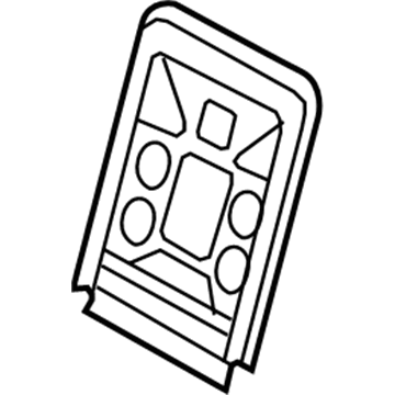 Ford 6L2Z-78613A38-EA Seat Back Frame, Rear