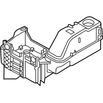 Ford BC3Z-8A080-H Expansion Tank, Driver Side