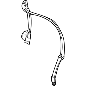 Lincoln XL1Z-78611B08-AAB Retractor Assembly
