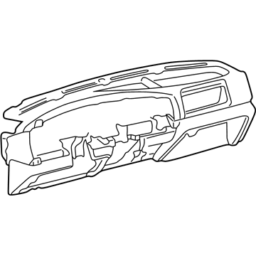 Ford 2C3Z-2504320-DAA Instrument Panel