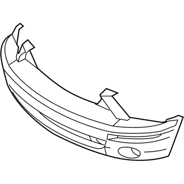 Ford 7R3Z-17D957-APTM Bumper Cover, Front