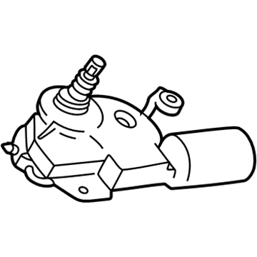 Mercury 4F1Z-17508-AA Wiper Motor