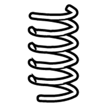 Ford 2L1Z-5560-BA Coil Spring, Rear