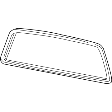 Ford F81Z-2542084-BA Weatherstrip, Rear