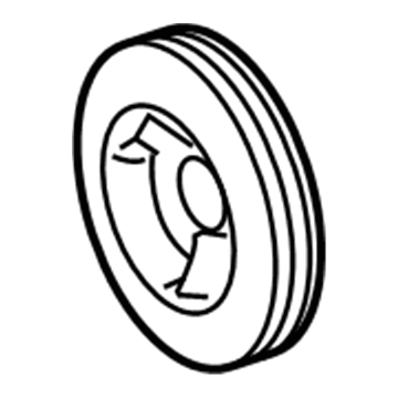Ford 8T4Z-6312-A Crankshaft Pulley