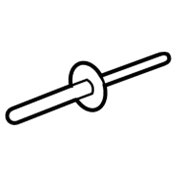Ford -W704344-S417 Absorber Rivet