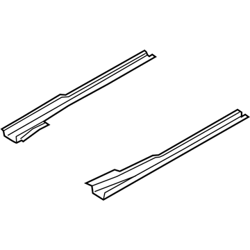 Ford LX6Z-78100K38-A Floor Side Rail, Front Center Passenger Side