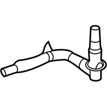 Ford Police Interceptor Utility EGR Tube - DA8Z-9S321-C